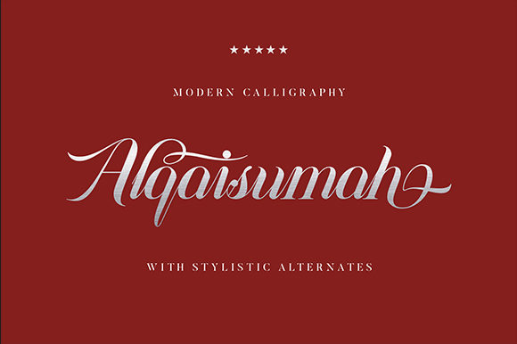 Alqaisumah: A Charming Font for Elegant Branding