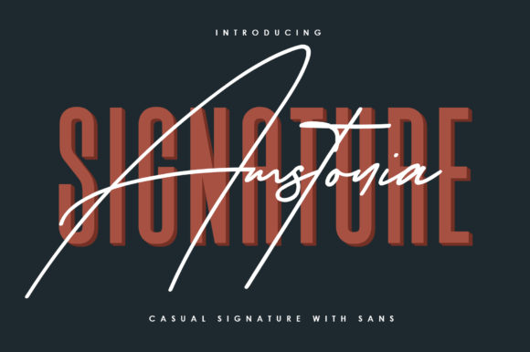 Amstonia Signature: Elevate Your Campaigns with This Versatile Font