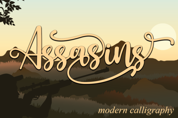 Assasins: A Handwritten Font for Elegant Editorial Design