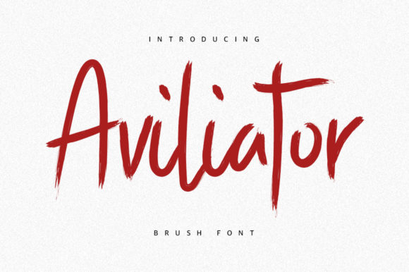 Aviliator: A Handcrafted Font for Creative Projects