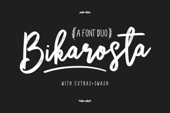 Bikarosta: A Versatile Handwritten Font for Web Design