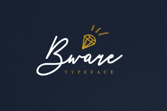 Bware: A Sweet and Friendly Handwritten Font for Web Design