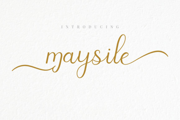 Elevate Your Campaigns with Maysile: A Premium Handwritten Font