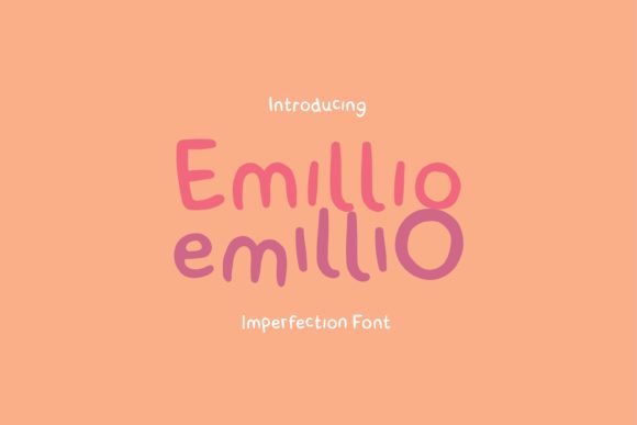 Emillio: A Fun and Quirky Script Font for Creative Projects