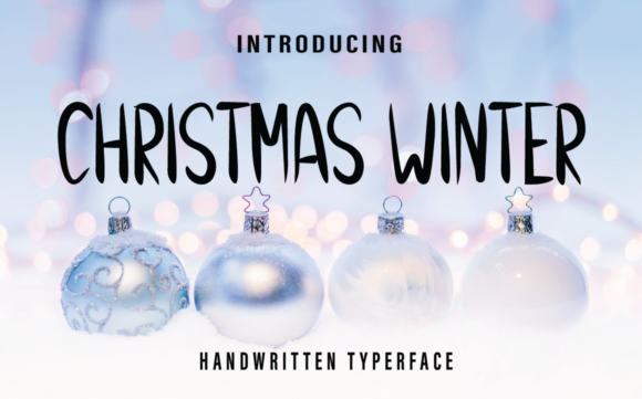 Enhance Your Brand with Christmas Winter Font