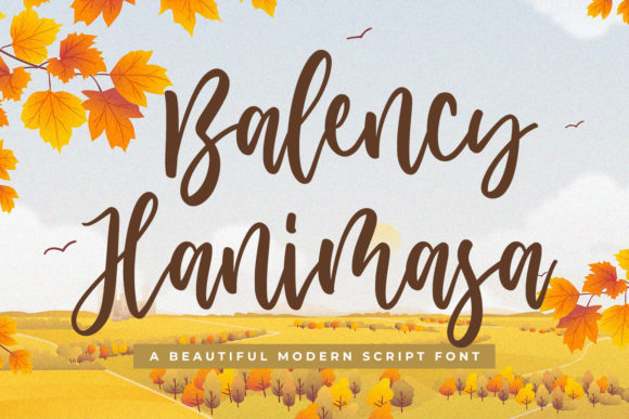 Enhance Your Editorial Design with Balency Hanimasa Font