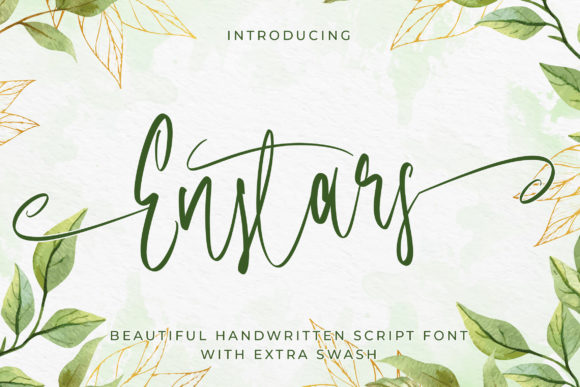 Enstars: The Perfect Handwritten Font for Your Next Campaign