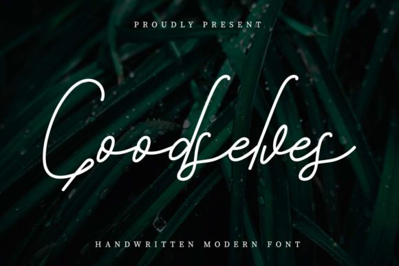 Goodselves: A Handwritten Font for Distinctive Web Design