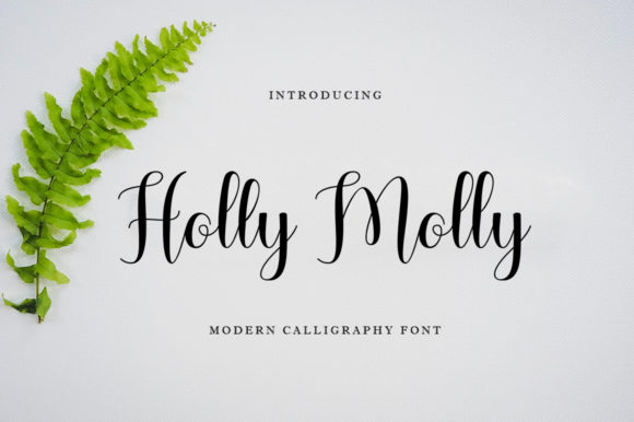 Holly Molly: The Perfect Script Font for Crafters and Creators