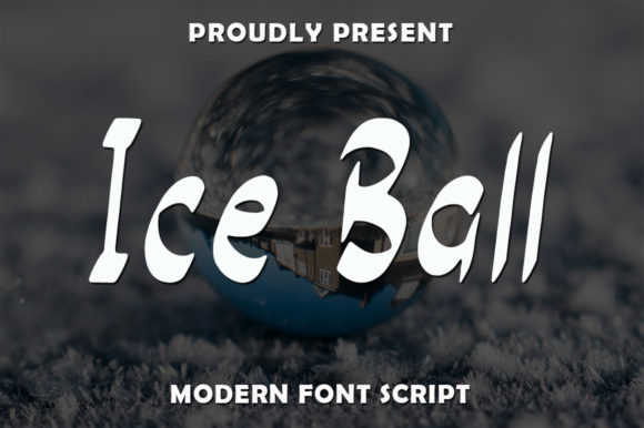 Ice Ball: A Handwritten Font for Editorial Elegance