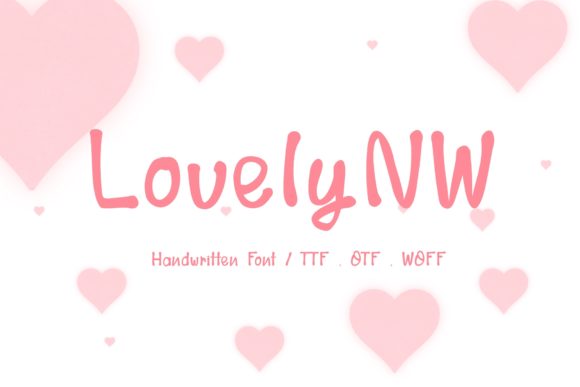 Introducing Lovely Nw: A Charming Handwritten Font