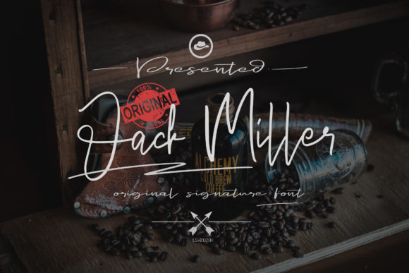 Jack Miller: A Stylish Font for Elevating Your Brand