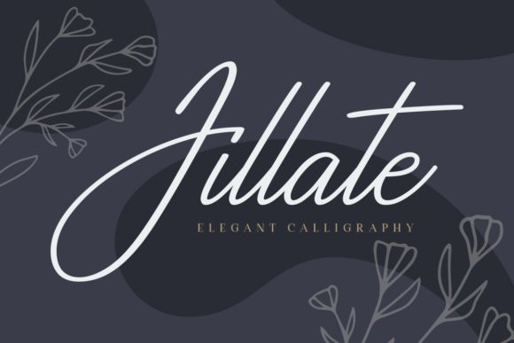 Jillate: A Delicate Handwritten Font for Stunning Visuals