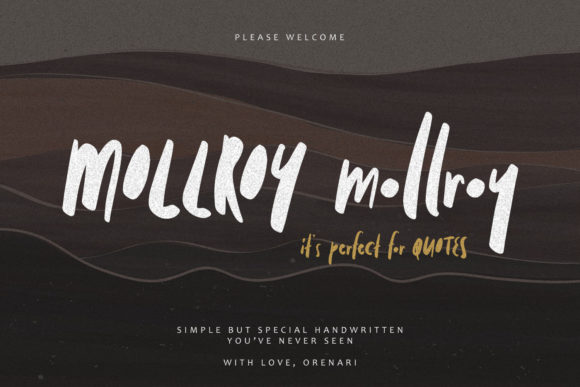 Review: Mollroy – A Versatile Handwritten Font for Creative Campaigns