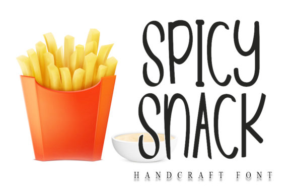 Spicy Snack: A Handwritten Font for Engaging Web Design