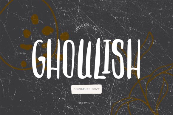 Spooky and Stylish: Ghoulish Font for Crafters