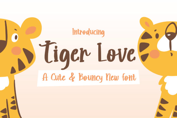 Tiger Love: A Bold Script for Creative Projects