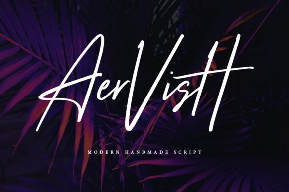 Transform Your Brand with Aervish: The Perfect Handwritten Font