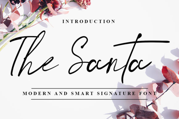 Transform Your Brand with The Santa Font
