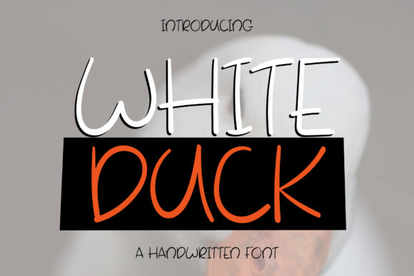 White Duck: A Timeless Handwritten Font for Creative Branding